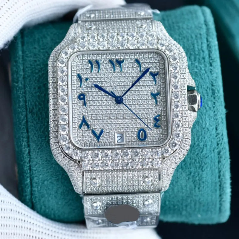 Diamond Watch Designer Watches Automatic Mechanical Movement Waterproof Bracelet Sapphire Stainless Steel 904L 40Mm Fashion Wristwatch Montre De Luxe