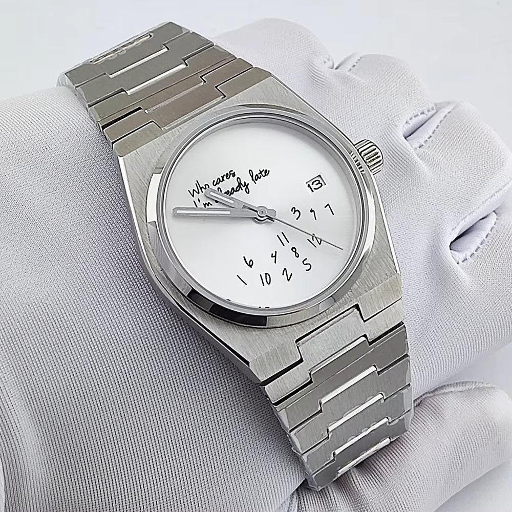 NH35 Watches Who Case Dial Watches Sapphire Glass Waterproof Watches Automatic Movement Mechanical Watches Luxury Men'S Watches