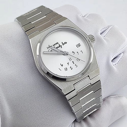 NH35 Watches Who Case Dial Watches Sapphire Glass Waterproof Watches Automatic Movement Mechanical Watches Luxury Men'S Watches
