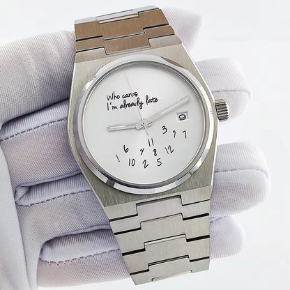 NH35 Watches Who Case Dial Watches Sapphire Glass Waterproof Watches Automatic Movement Mechanical Watches Luxury Men'S Watches