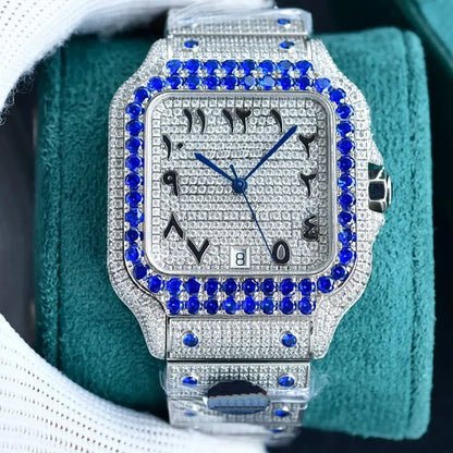 Diamond Watch Designer Watches Automatic Mechanical Movement Waterproof Bracelet Sapphire Stainless Steel 904L 40Mm Fashion Wristwatch Montre De Luxe